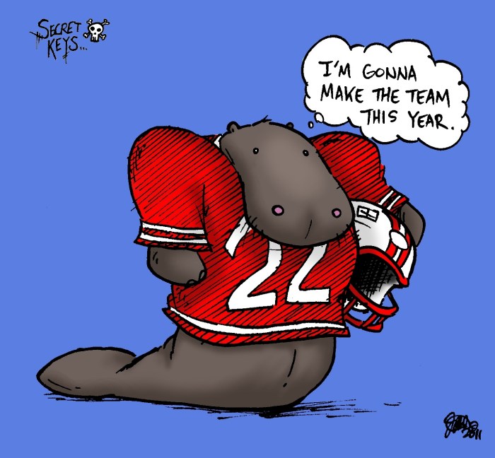 he's not going to make the team this year. he's not going to make the team this year.