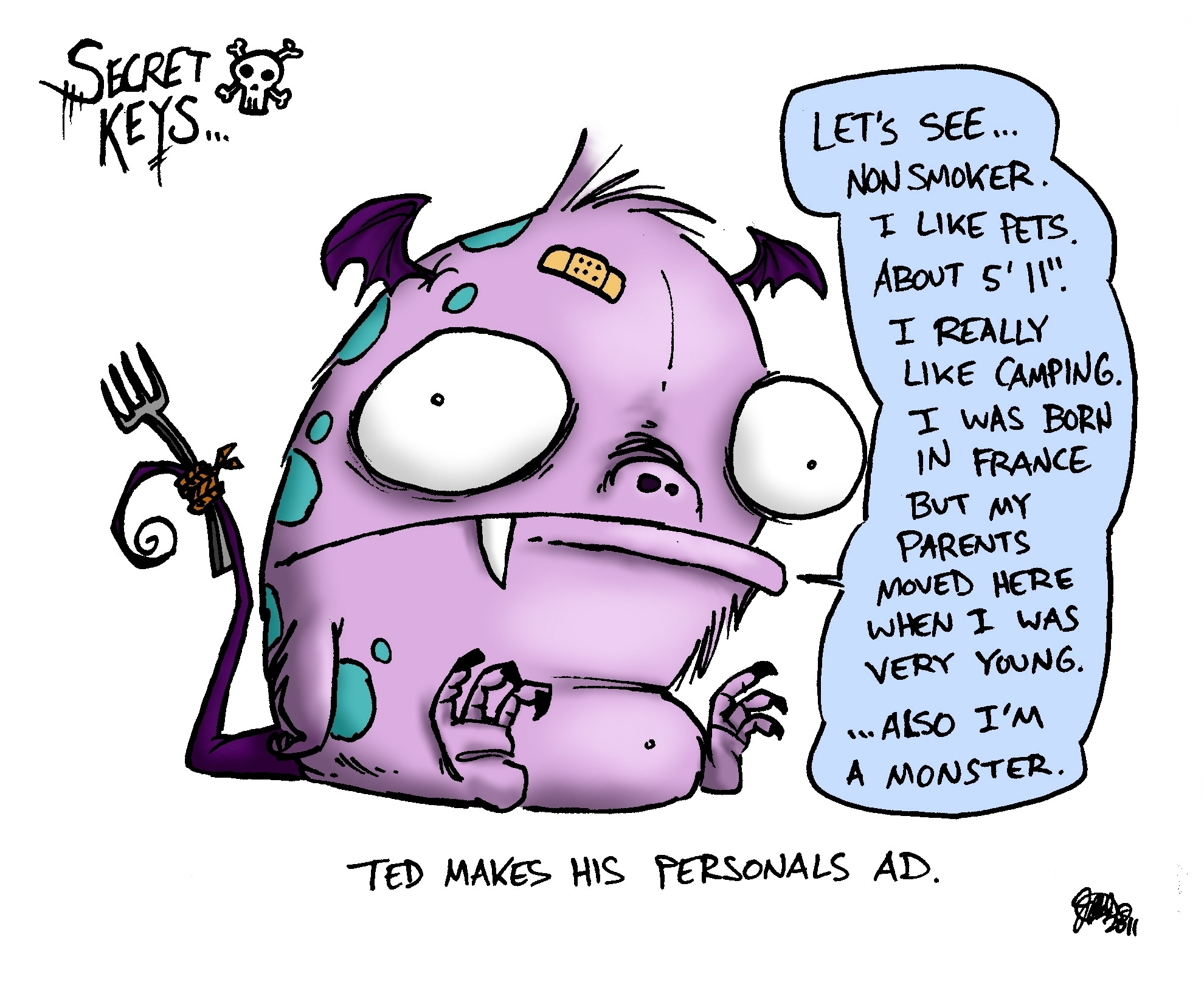 he gives great monster