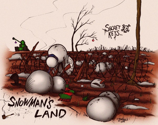 The frightened survivors huddled together and prayed for a swift thaw.